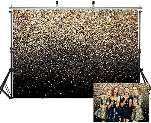שחור וזהב רקע זהב כתמי רקע ויניל צילום רקע בציר אסטרקט רקע למשפחה מסיבת יום הולדת יילוד סטודיו אבזרי 11547