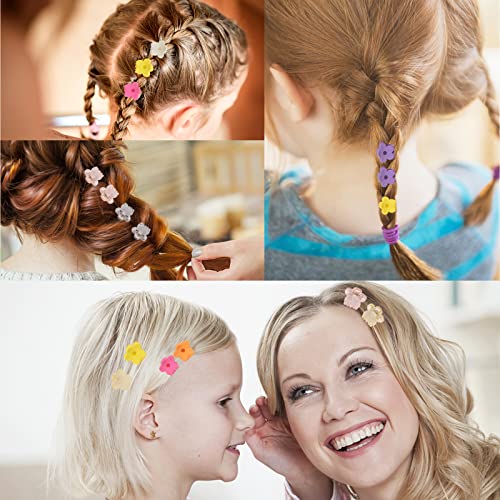 38 יחידות חמוד פרח שיער טופר קליפים שיער אביזרי עבור תינוק ילדים בנות נשים עם חד קרן תכשיטי תיבה,החלקה עיצוב,