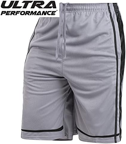 אולטרה ביצועים 5 מכנסיים לגברים, מכנסיים קצרים של מכנסי כושר אתלטים מכנסי כדורסל מכנסי כדורסל לגברים,