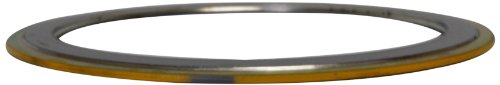 Sterling Seal and Supply, Inc. API 601 90002304GR400 רצועה צהובה עם אטם פצע ספירלי פס אפור, טמפרטורה גבוהה ו/או