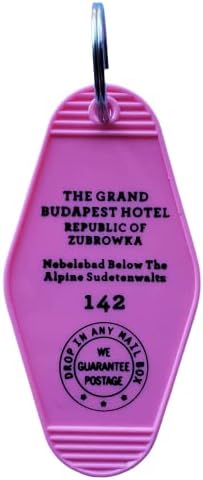 מלון גרנד בודפשט ורוד / שחור 142 הרפובליקה של זוברובקה בהשראת תג מפתח