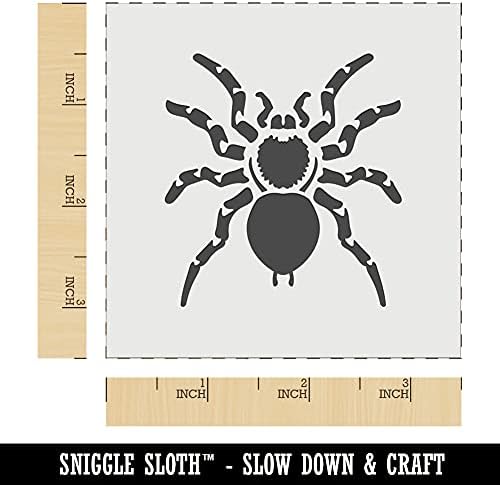 טרנטולה עכביש עכביש באג קיר קוקי עשה זאת בעצמך קרפט לשימוש חוזר סטנסיל-3.5 אינץ