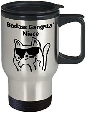 Badass Gangsta 'אחיינית קפה ספל נסיעות