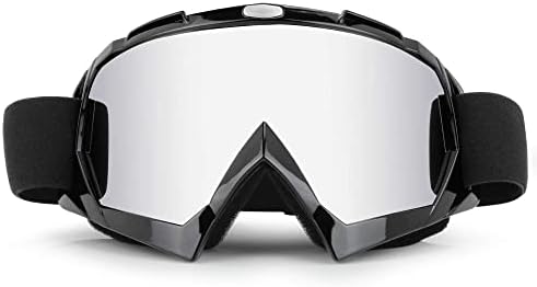 משקפי אופנוע אופניים אופניים עפר טרקטורון מוטוקרוס אנטי- UV רכיבה מתכווננת לרכיבה על כוונה קרב מגן משקפיים