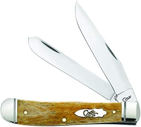 כיס סכין חלק עתיק עצם הצייד פריט 58182 - - אורך סגור: 4 1/8 סנטימטרים