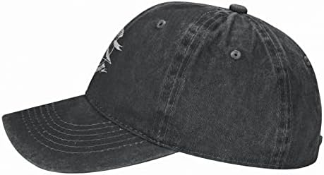 כבש של אלוהים טהור בייסבול כובע גברים נשים מתכוונן ג ' ינס קאובוי כובעי שחור ספורט כובע קש נהג