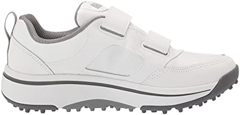 Skechers Women's Go Arch Fit נעליים גולף, רצועה לבנה/שחורה 2, 5.5