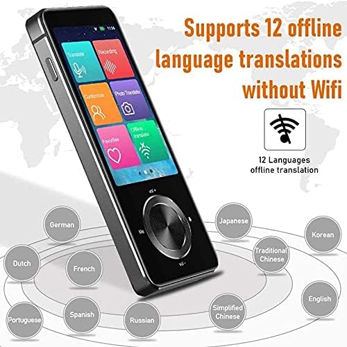 9 מתורגמן לשפה ניידת 107 שפות דו כיוונית בזמן אמת