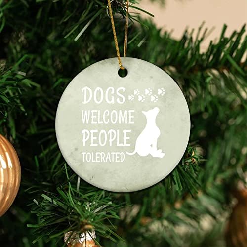 זיכרון תליון חג המולד קישוטי חיות מחמד מאהב לחיות מחמד כלב בעלי כלבים בברכה אנשים כלב אומר חג המולד