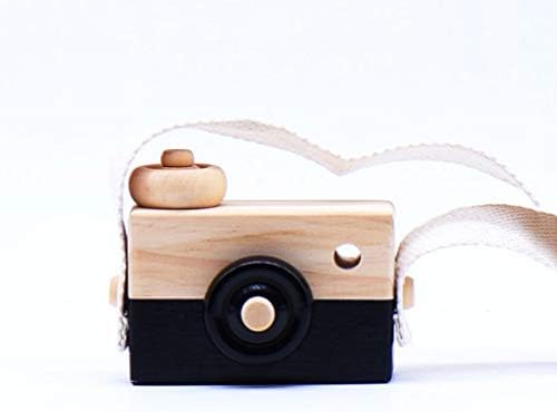 2 יחידות סימולציה מצלמה צעצוע קטן עץ מצלמה לילדים חיצוני תמונה אבזרי לילדים