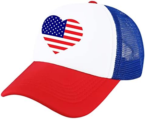 כובע דגל אמריקאי 4 ביולי.