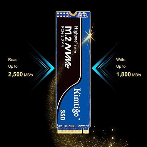 Kimtigo 512GB SSD M.2 2280 ממשק NVME PCIE GEN 3X4 כונן מצב מוצק פנימי 3D NAND KTP-660