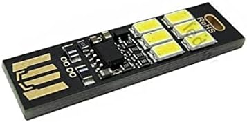 לוח מגע לעומק עומק של לילה LED קטן כדי להפעיל ולכבות את ה- USB