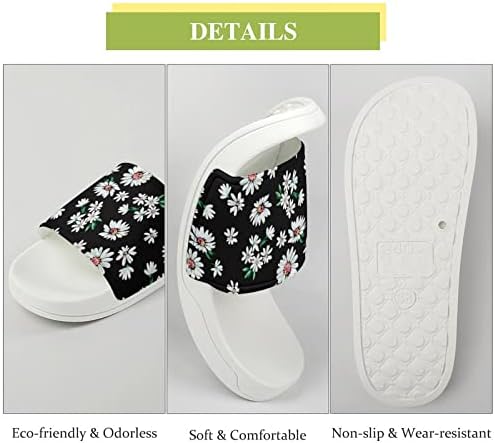 סנדלי בית הדפסים קטנים של חינניות נעלי כף אצבעות גלגלות פתוחות לאמבט ספא מקלחת עיסוי
