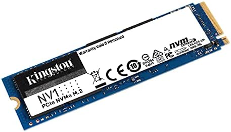 קינגסטון NV1 2TB M.2 2280 NVME PCIE SSD פנימי עד 2100 MB/S SNVS/2000G & NV1 1TB M.2 2280 NVME PCIE SSD