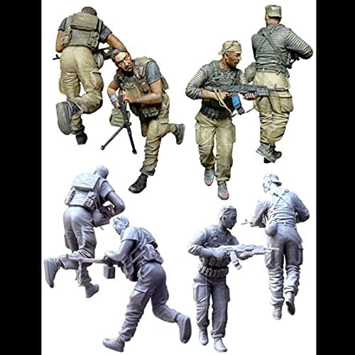 פיצול 1/35 צ ' צ ' ן מלחמת חייל שרף חייל דגם אינו מורכב ולא צבעוני מיניאטורי ערכת //ק 15991