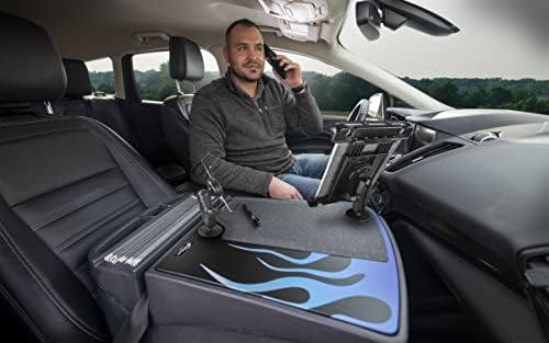 Autoexec Aue30000 שולחן רכב רכב רכב אפור גימור עם הרכבה