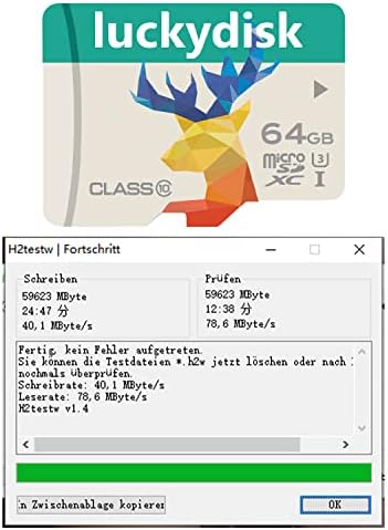 לאקי דיסק 64 ג ' יגה-בייט 10 חבילה בכרטיס זיכרון מיקרו-אקס-סי בתפזורת