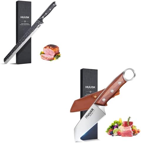 חבילת סכין חיתוך פרימיום עם סכין בישול חיצוני למטבח דיג מנגל