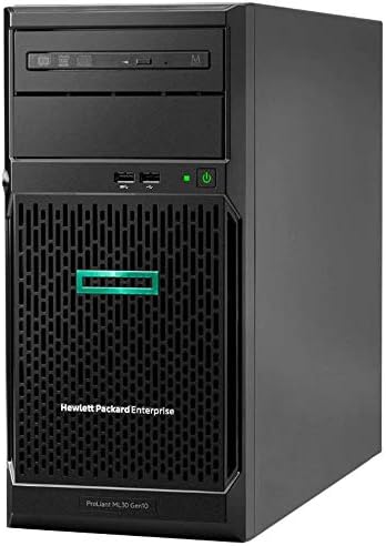 HP Proliant ML30 Gen10 Tower Server צרור עם Xeon E-2136, 128GB DDR4, 8TB SSD, RAID, Windows Server