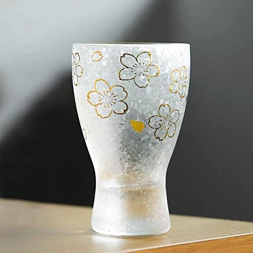 גוטוצ ' י למען זכוכית כוס יפני קר למען כוס פרימיום זכוכית תוצרת יפן משקאות אוסף כלי שתייה מארו / סאקורה דפוס