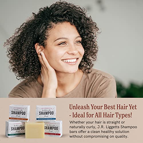בר השמפו הטבעי של ליגט, פורמולה צמחית-תומך בשיער חזק ובריא-מזין זקיקים עם נוגדי חמצון וויטמינים-חומר ניקוי