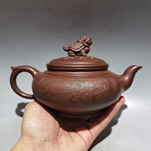 Lshacn yixing Zisha Clay Teapot Gongfu Tea Set teart Clay Tyecemot Xu Hantang Surple Dragon Dragon Turtle