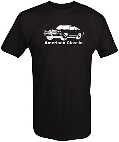 American American Classic Hotrod Chevelle Nova Car Car V8 חולצת T