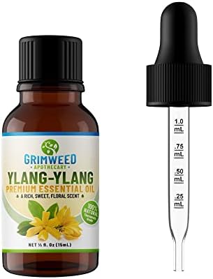 טהור ילאנג ילאנג שמן אתרי - שמן ארומתרפי בדרגה טיפולית להרפיה ונוחות