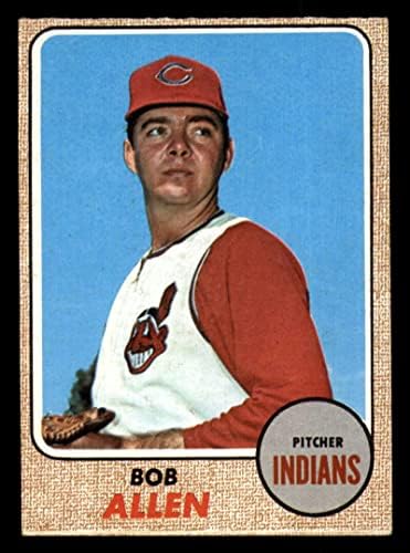 בייסבול MLB 1968 Topps 176 בוב אלן לשעבר אינדיאנים מצוינים