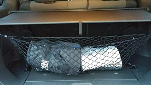 מטען מטען לרכב נטו - תוצרת והתאמה רכב ספציפי לניסן Xterra 2000-2015- מארגן אחסון רשת אלסטי - אביזרי פרימיום