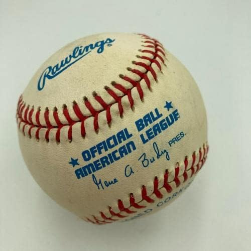 Ned Garver 1951 20-12 חתום בייסבול רשמי של ליגה אמריקאית - כדורי בייסבול חתימה