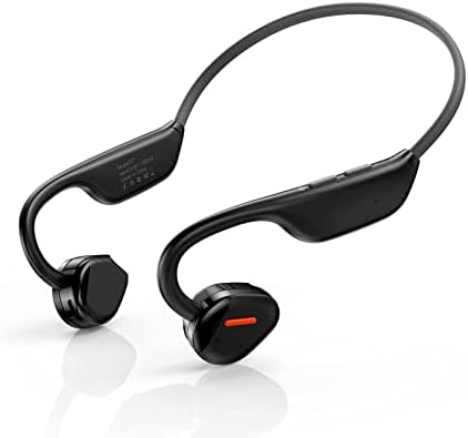 אוזניות אוזניים פתוחות, אוזניות הולכת אוויר אלחוטית של Qodisa עם מיקרופון, אוזניות ספורט Bluetooth 5.3 IPX6