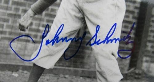 ג'וני שמיץ חתום על חתימה אוטומטית 8x10 תמונה III - תמונות MLB עם חתימה