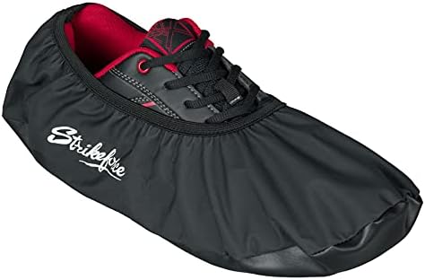 באולינג של KR Strikeforce הישאר נעליים יבשות מכסה שחור עם שני אריזה - ראה תרשים גודל