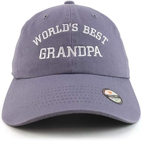טרנדי הלבשה חנות העולם של הטוב ביותר סבא רקום נמוך פרופיל רך כותנה אבא כובע כובע