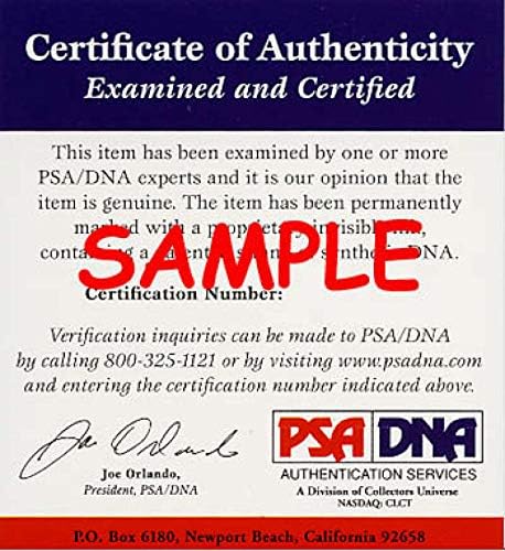 טום Seaver PSA DNA COA COA חתום על חתימת צילום 8x10 אדומים