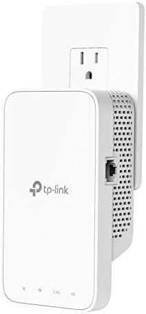 טי-פי-לינק 750 מאריך אינטרנט אלחוטי, מכסה עד 1200 מטרים רבועים.ו -20 מכשירים, מאריך טווח אלחוטי כפול,