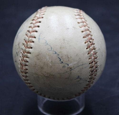 1946 בוסטון רד סוקס חתמה על וילסון בייסבול חתימה ג'ו קרונין JSA LOA D5822 - כדורי בייסבול עם חתימה
