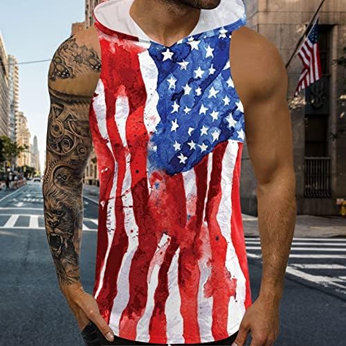 HSSDH דגל אמריקאי חולצות T לגברים, גופיות דגל אמריקאיות של גברים, חולצת טריקו ליום העצמאות 4 ביולי פטריוטיות
