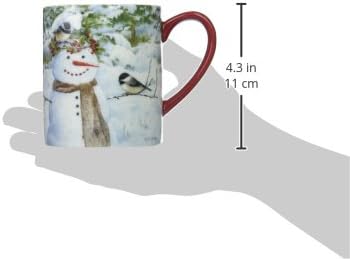 לאנג צ'יקאדי איש שלג 14 גרם. ספל מאת ג'יין שסקי, ספירה אחת, צבעוניות