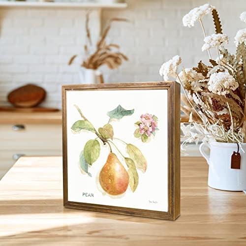 Orchard Bloom II, Joyride Decord Decor, Joyride Décor Home Framed Wood Plaque, 11.25 X11.25 מעוצב עיצוב