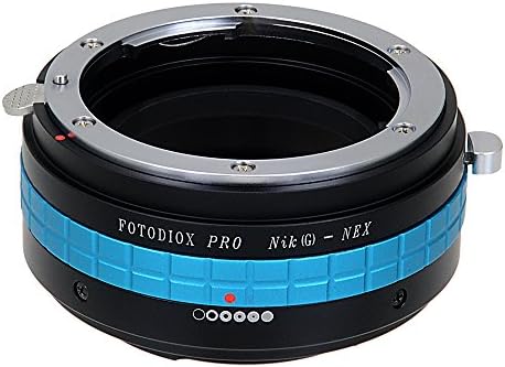 Fotodiox Pro עדשה מתאם הר עם חיוג צמצם, עדשה מסוג Nikon G ו- DX To Sony E-Mount Nex Camera, Nikon