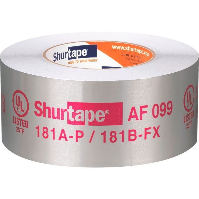 Shurtape AF 099 UL 181A-P/B-FX רשום/קלטת אלומיניום מודפסת
