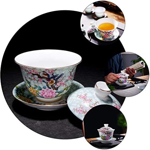קאבילוק ערכות תה אנגלית כוס תה תפאורה 1 סט קרמיקה קומקום קרמיקה עדין סיר תה ביתי פרח פרח עיצוב ציפורים עיצוב תה