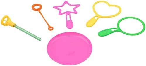 6 חתיכות/ערכת שרביט בועות בועה, כלים לשרביט בועות, שרביט בועות, בועות, יצרנית צעצועים עם ילדים מטבל לילדים