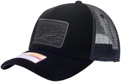 דיו מאוורר ברצלונה 'חתימת 2021' כובע נהג משאית/כובע שחור