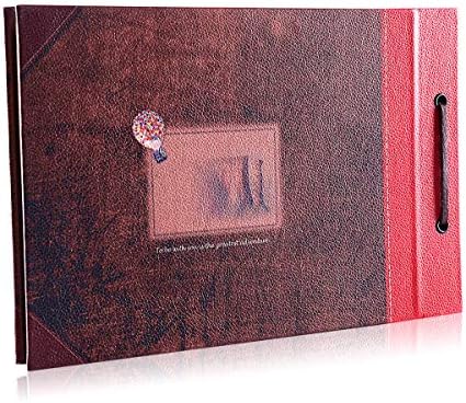 אלבום אלבום פוליסן שדרג את ספר ההרפתקאות שלנו בעבודת יד אלבום משפחתי עם עטיפת מכתבים תלת מימדית, נהדר לחג