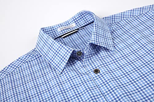כפתור אלכס וונדו גברים למטה חולצות קמטים קמטים בחינם 4-כיוונים הדפסת עסקים מזדמנים
