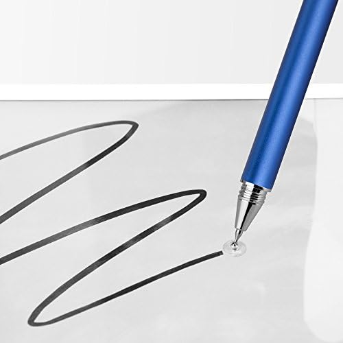 עט חרט בוקס גלוס תואם ל- Vivo iqoo 9t - finetouch Capacitive Stylus, עט חרט סופר מדויק ל- vivo iqoo 9t - כחול